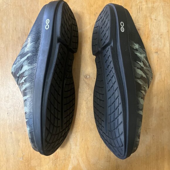 OOFOS OOCLOOG Limited Edition Blk Camo Clog Womens 10 Mens 8 EU 41 CHJ-407 - Picture 7 of 9